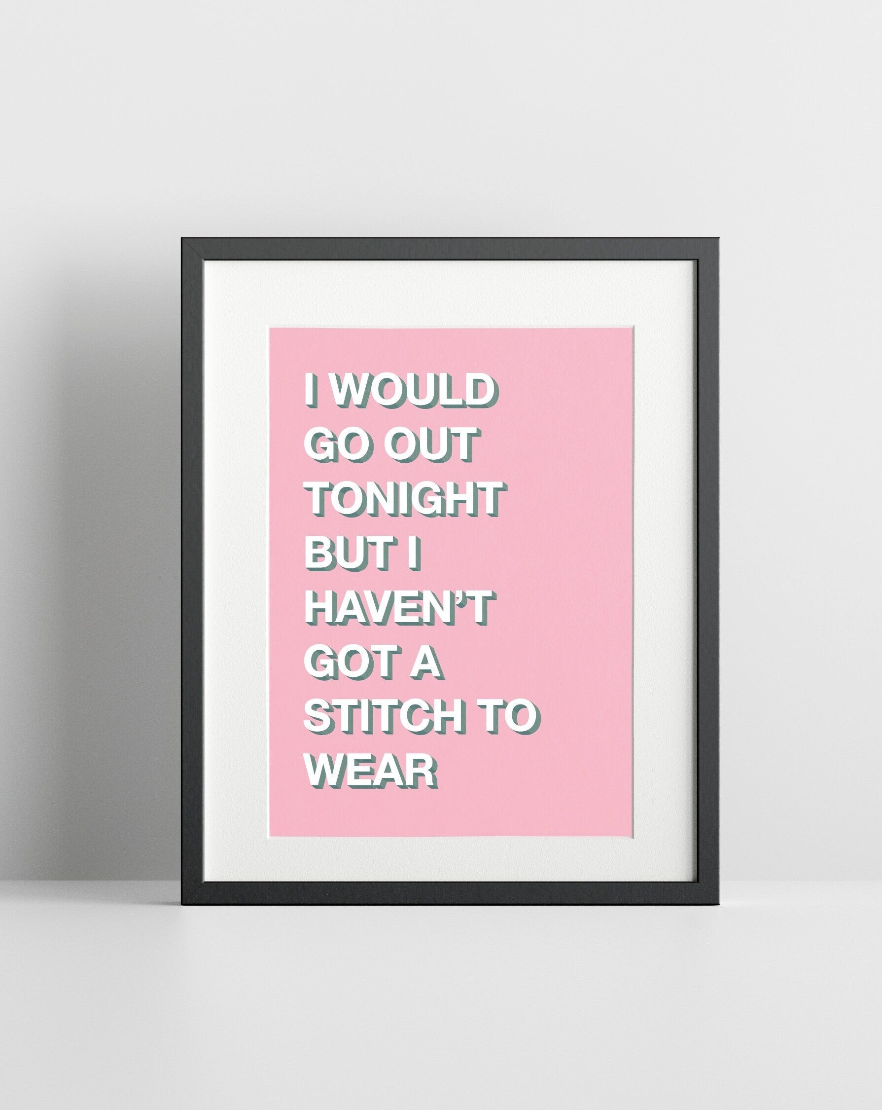 This Charming Man (The Smiths inspired) A4 Lyric Print