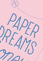 Paper Dreams Honey (The Kooks) inspired A4 Lyric Print