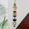 Geometric Wood Wall Art - Mid Century Art - Home Decor - Modern Art