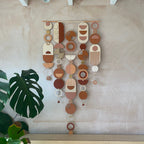 Large Modern Wall Art - Geometric Artwork - Minimal Home Decor - New Home Trend - Large Centre Piece Art - Big Wall Tapestry - Warm Tones