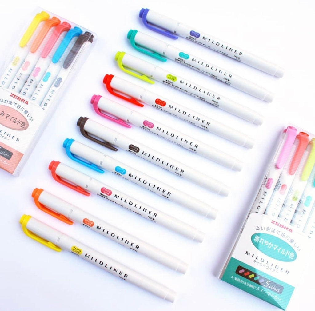Zebra | Pen Mildliner Double Ended Highlighter