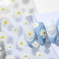 Hello Claws | White Daisy Nail Deco Sticker