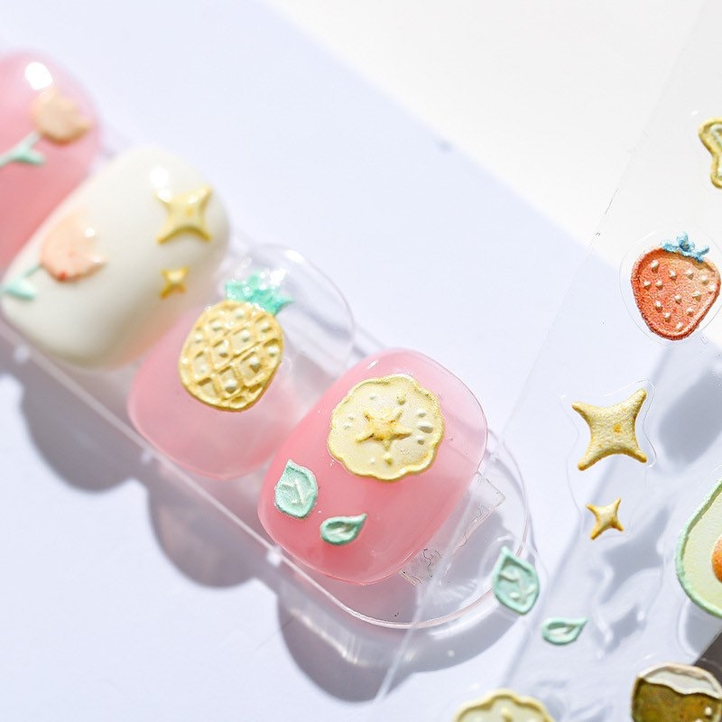 Hello Claws | Avocado Nail Deco Stickers