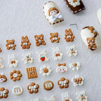 Hello Claws | Kawaii Bear Bunny Nail Deco Sticker