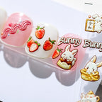 Hello Claws | Kawaii Bunny Nail Deco Sticker