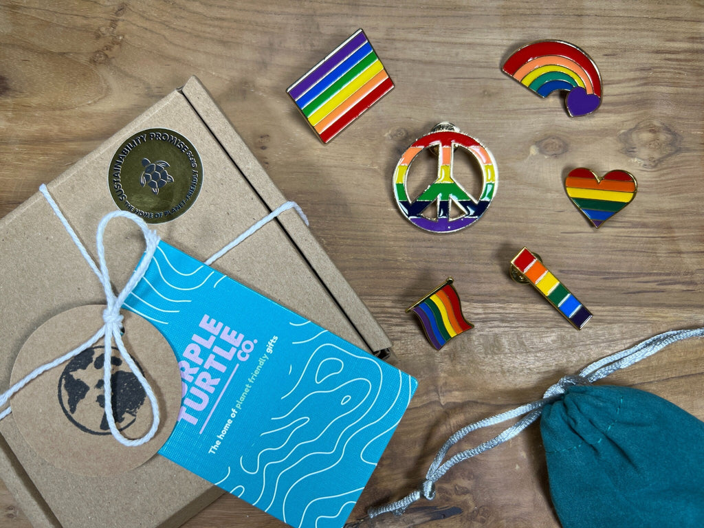 Rainbow Pride Badges Gift Set