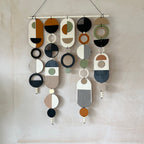 Original Wall Art - Geometric Artwork - Minimal Home Decor - Mid-Century Decor- Large Centre Piece Art - Big Wall Tapestry - Wall Sculpture