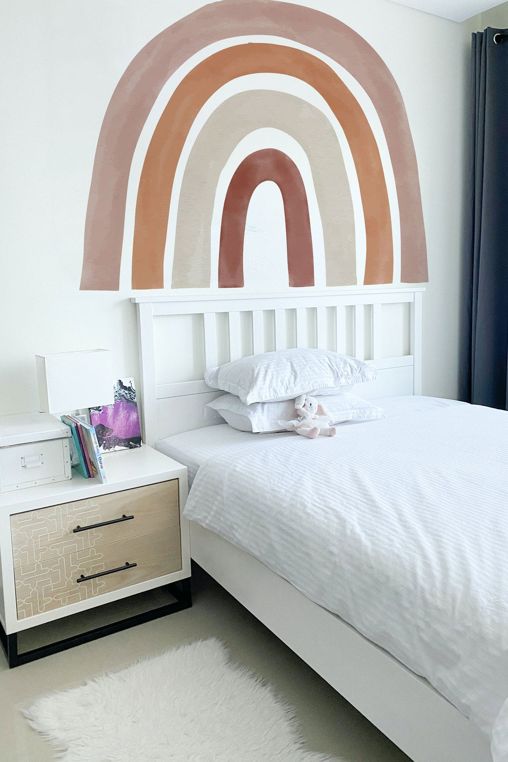 Watercolour Rainbow Decal