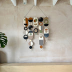 Original Wall Art - Geometric Artwork - Minimal Home Decor - Mid-Century Decor- Large Centre Piece Art - Big Wall Tapestry - Wall Sculpture