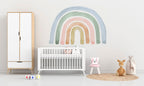 Rainbow Watercolour Wall Decal