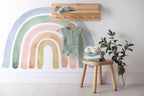 Rainbow Watercolour Wall Decal