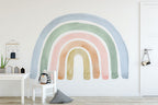 Rainbow Watercolour Wall Decal