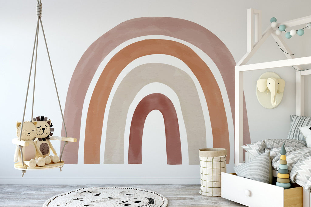 Watercolour Rainbow Decal