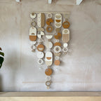 Desert Sand Wall Hanging - Geometric Art - Mid-Century Modern Home Decor - Earthy Tones Decor - Large Tapestry - Neutral Decor