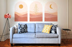 Boho Arch Wall Decal Set | Wall Art Decorations | Boho Wall Decal | Wall Sticker | Modern Wall Decor | Bedroom Decor | Wall Decorations