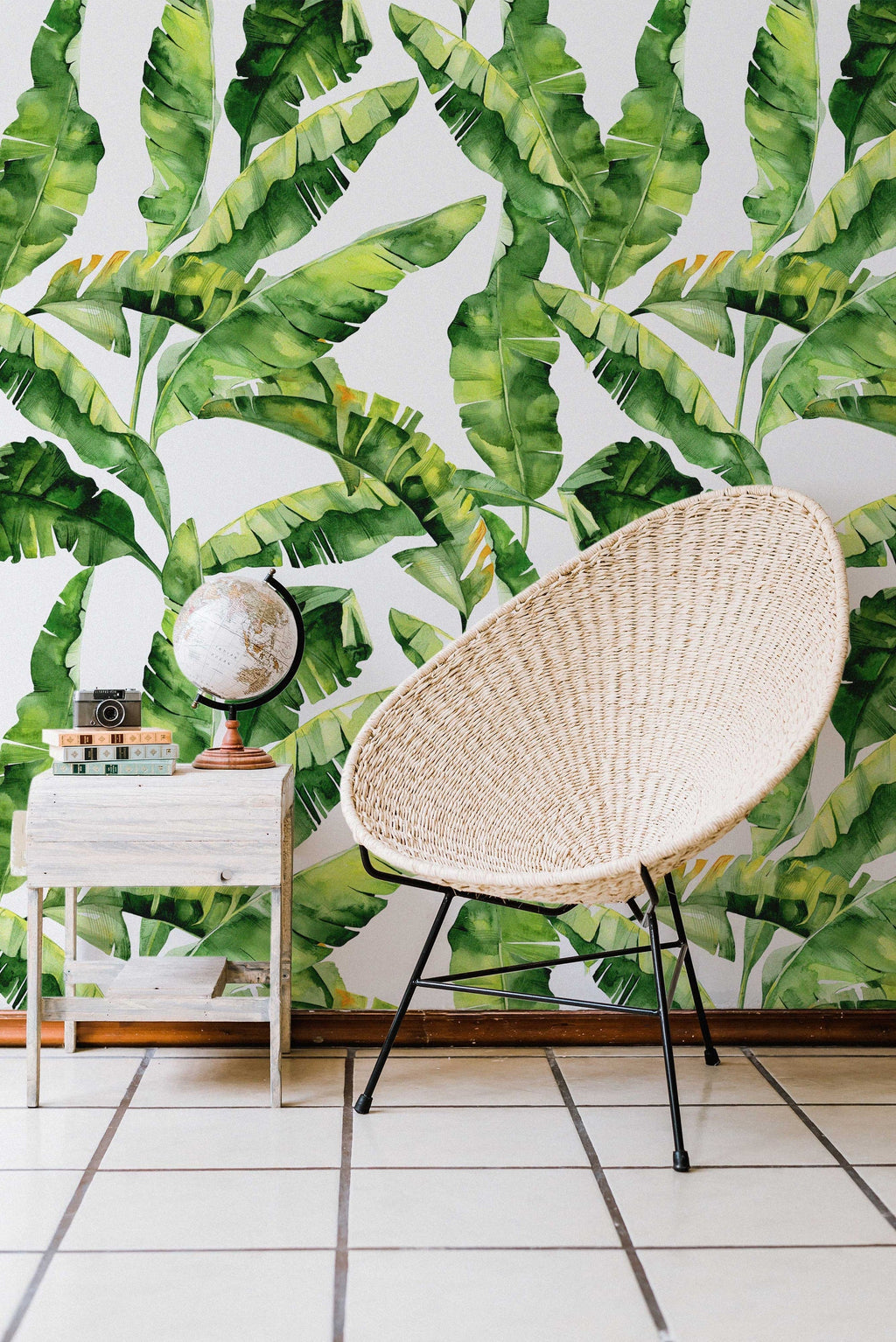 Banana Leaf Wallpaper Peel and Stick