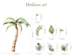 Jungle Animal Wall Stickers: Repositionable Nursery Decals for Your Little One's Room
