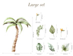 Jungle Animal Wall Stickers: Repositionable Nursery Decals for Your Little One's Room
