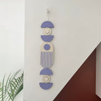 Bright Pastel Wall Hangings - Geometric Artwork - Colourful Home Decor
