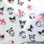 Hello Claws | Cute Cartoon Embossed Pattern Design Nail Deco Sticker