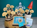 Mushroom Plant Stakes Gift Set