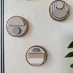 Modern Geometric Fridge Magnet - Colourful Magnets - Mid-century Modern Decor - Fridge Magnet Art - Modern Art Magnet - Set of 6 Magnets