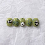 Hello Claws | Bamboo Panda 5D Embossed Pattern Design Nail Deco Sticker