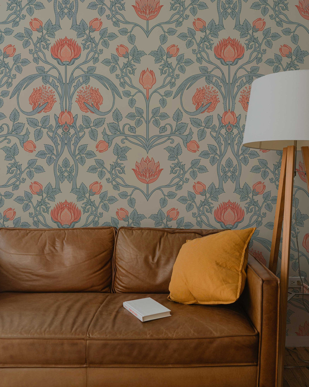 William Morris Vintage Flowers Peel and Stick Wallpaper - Botanical Wall Mural