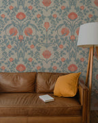 William Morris Vintage Flowers Peel and Stick Wallpaper - Botanical Wall Mural