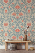 William Morris Vintage Flowers Peel and Stick Wallpaper - Botanical Wall Mural