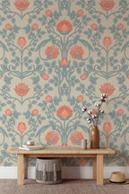 William Morris Vintage Flowers Peel and Stick Wallpaper - Botanical Wall Mural