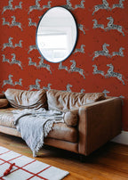 Custom Zebra with Arrow Wallpaper | Savanna Animals Wall Mural | African Animals Peel and Stick
