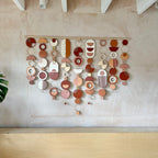 Rich Modern Wall Art - Wood Wall Hanging - Home Decor - Large Centre Piece Art - Statement Wall Art