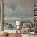 Classic Clouded Wall Mural | Sky Scene Wallpaper