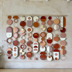 Rich Modern Wall Art - Wood Wall Hanging - Home Decor - Large Centre Piece Art - Wall Tapestry