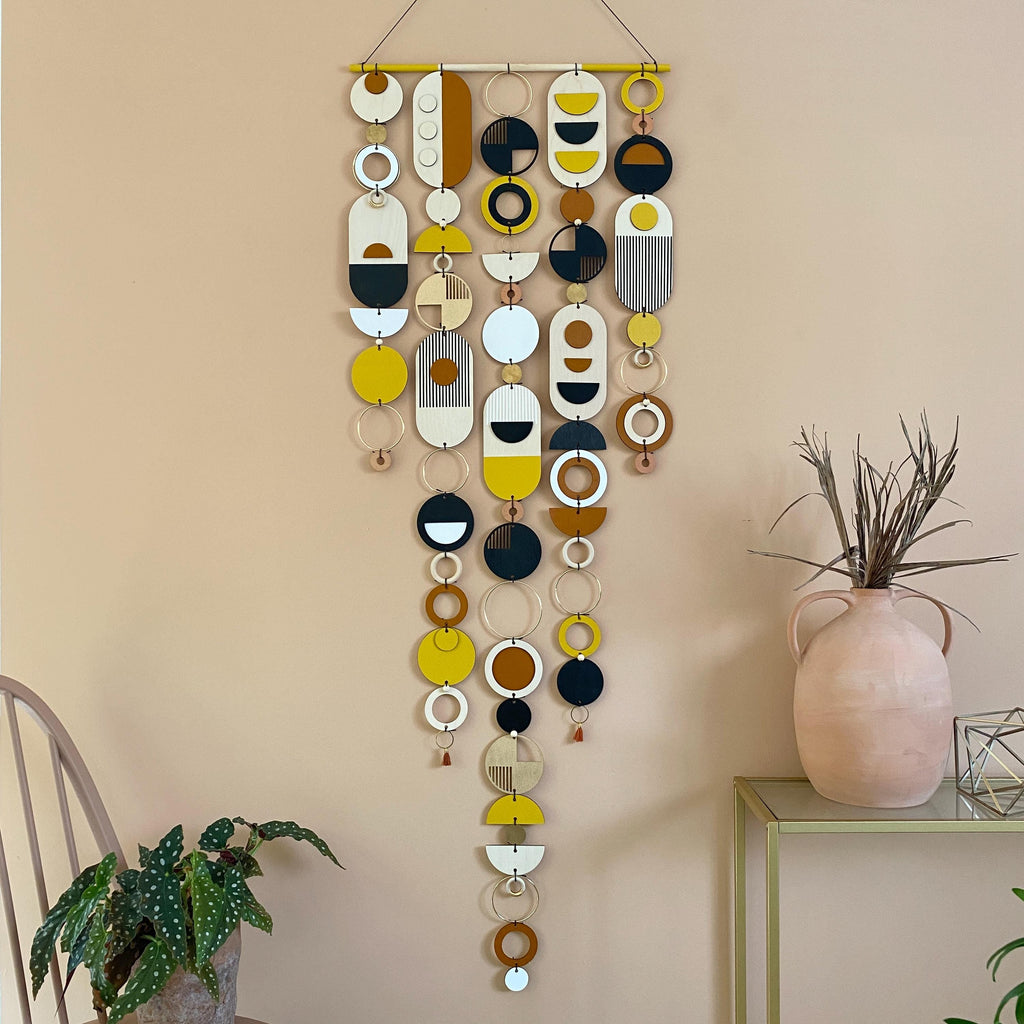 Eccentric Wall Decor Feature Wall Art Abstract Art Narrow Wall Art