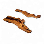 Olive Wood Slab for Epoxy Resin Tables, 80x50 cm