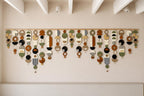 Wide Geometric Wall Art - MCM Home Decor with Modern Colours