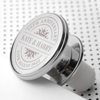 Personalised Happy Anniversary Bottle Stopper