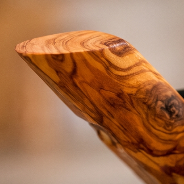 Olive Wood Round Bottle Holder 1 Hole, wine bottle holder, bar accessories, wine lovers, gift