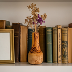 Olive Wood Handmade Wooden Vase