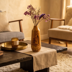 Olive Wood Handmade Wooden Vase