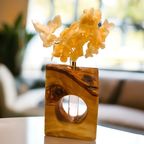 Rustic desktop propagation vase