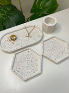 4 Piece Trinket Set - Terrazzo