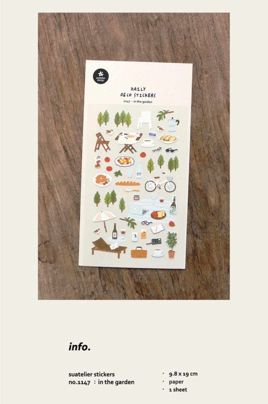 Suatelier | In the garden