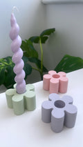 Flower Taper Candle Holder