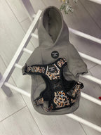Dog Hoodie - Charcoal Grey