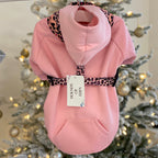Dog Hoodie - Light Pink