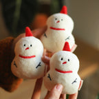 Daily White | Snowman Plush Charm