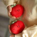 Daily White | Tomato Plush Charm